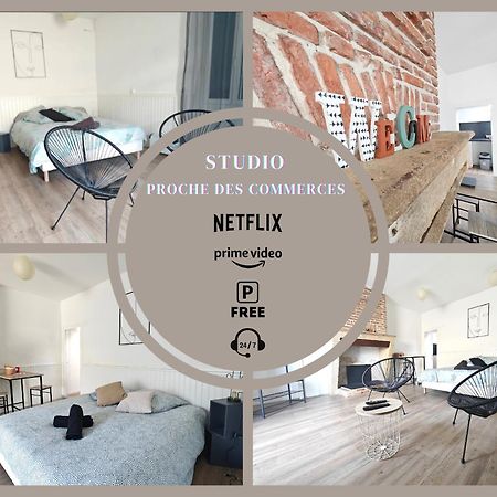 Studio Entier Proche Des Commerces - 1 A 2 Pers - Langon (Gironde) Exterior foto